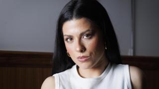 Míriam Rodríguez presentando su álbum 'Líneas rojas'.