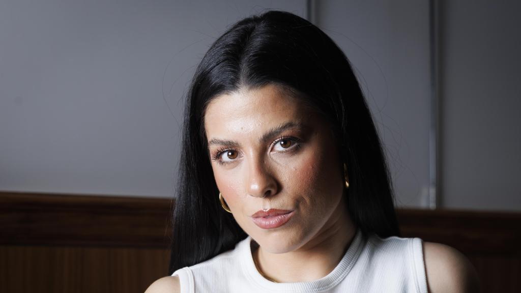 Míriam Rodríguez presentando su álbum 'Líneas rojas'.