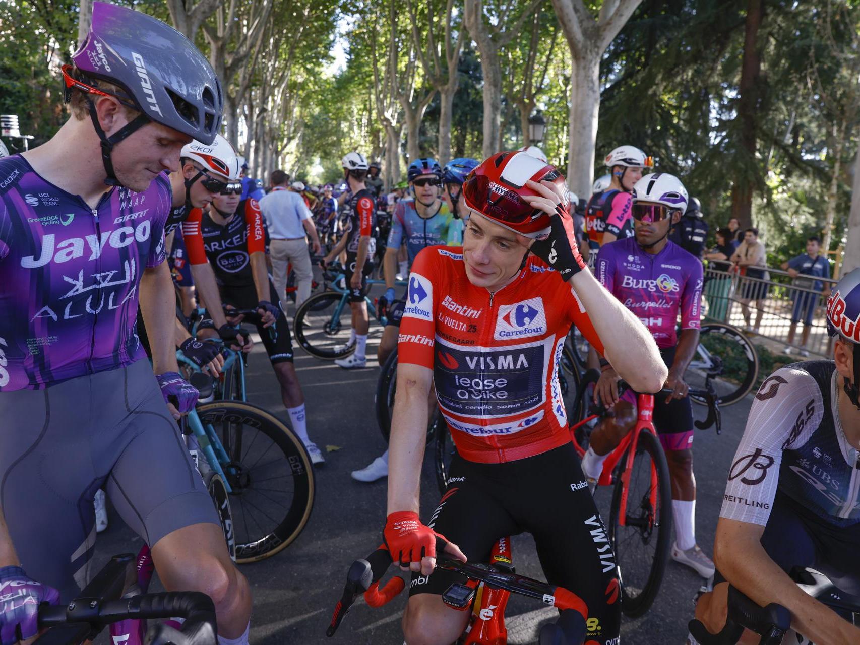 Vingegaard, tras la cancelación del final de la última etapa de La Vuelta 2025