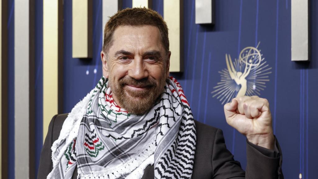 Javier Bardem, en la gala de los Premios Emmy. Foto: EFE/EPA/CAROLINE BREHMAN