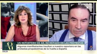 Pedro J. Ramírez durante su intervención en 'El programa de Ana Rosa'.