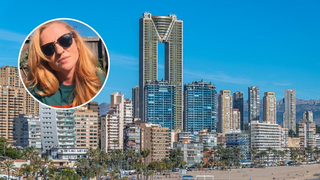 Kezia Grill y una imagen de Benidorm