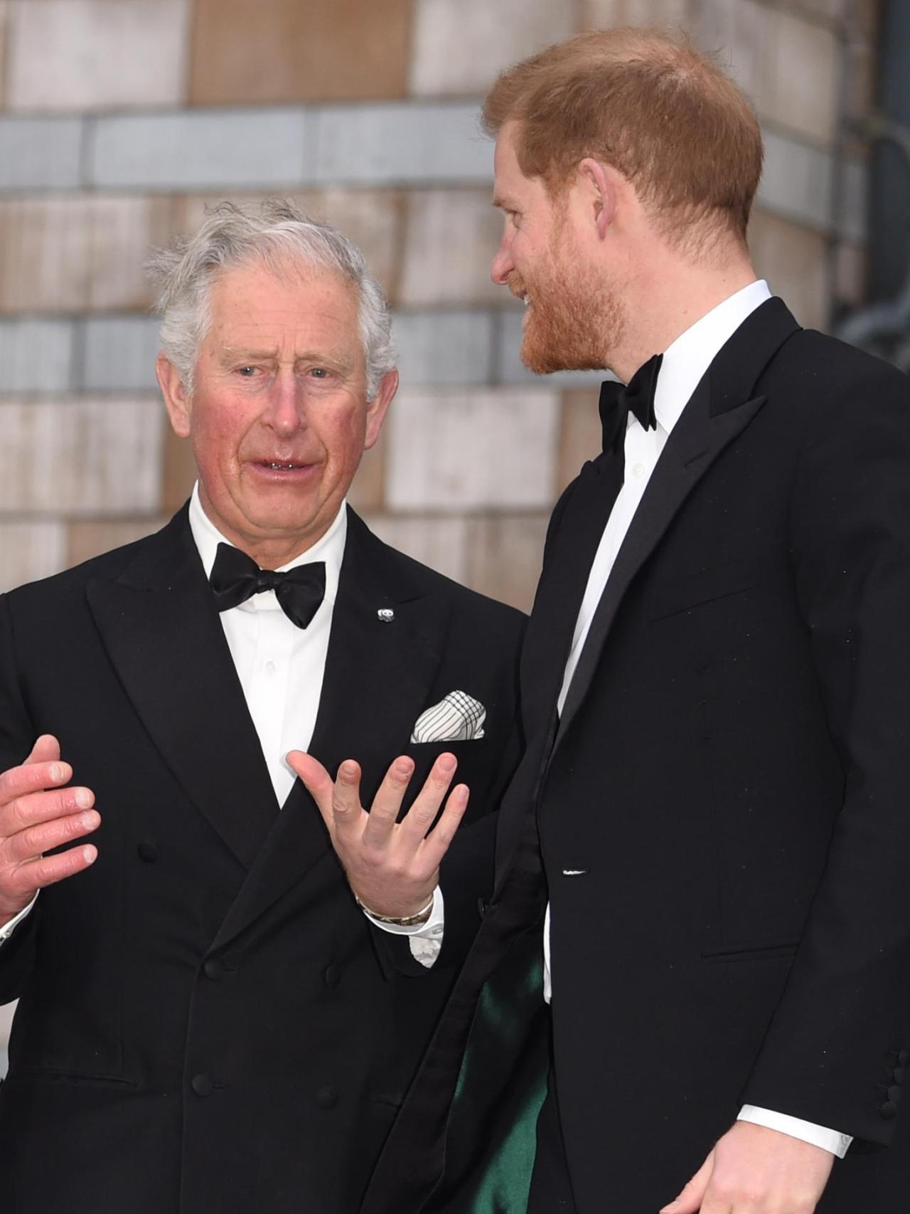 El duque de Sussex y el actual rey de Inglaterra.