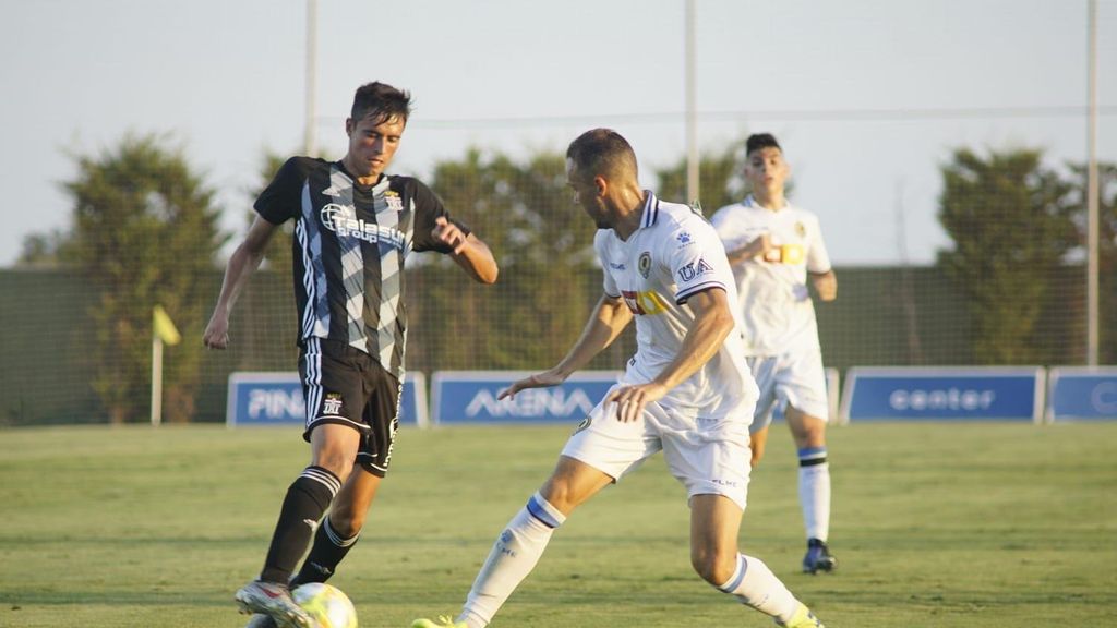 Uno de los partidos anteriores del Hércules contra el Cartagena.