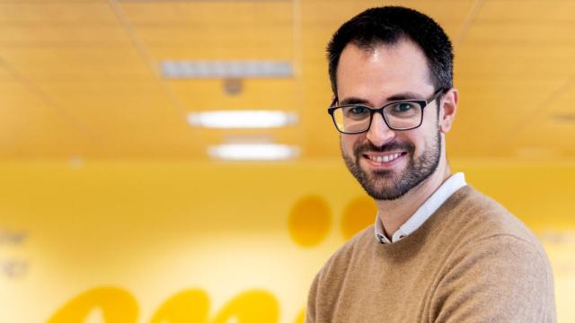 Marcos Díaz, científico gallego en el CNIO.