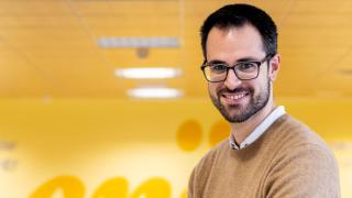 Marcos Díaz, científico gallego en el CNIO.