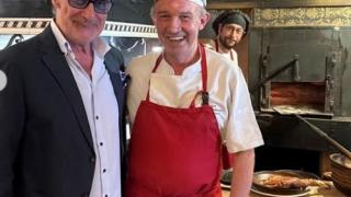 Carlos Herrera en La Parrilla de San Lorenzo (Valladolid)