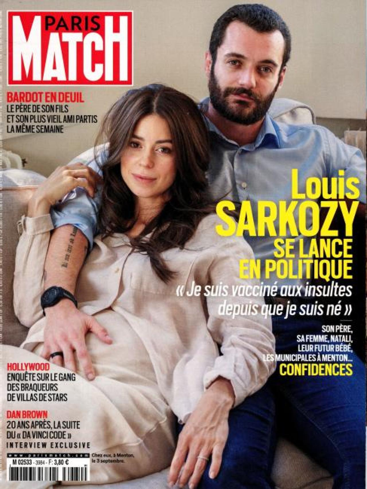 La portada de la revista 'Paris Match'.