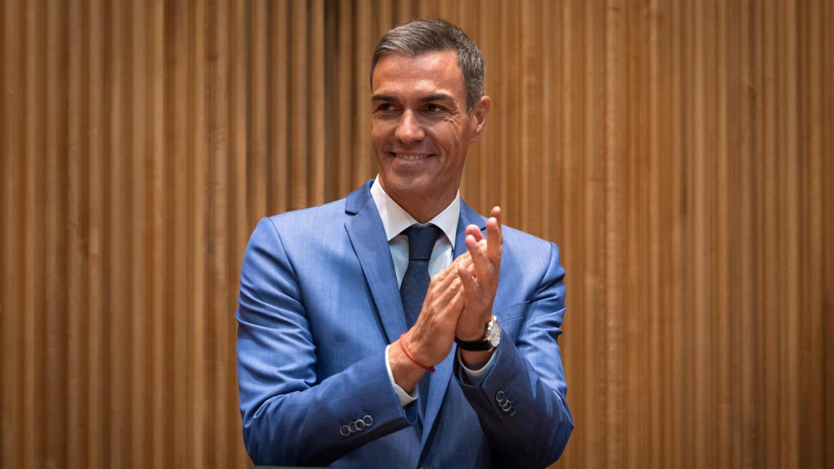 Pedro Sánchez, en el Congreso.