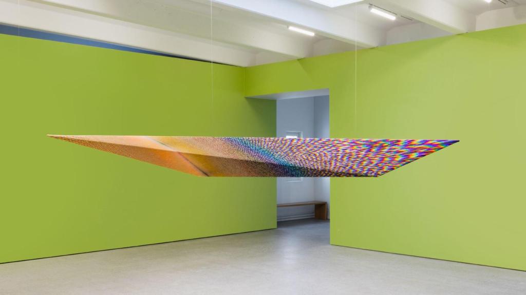 Miriam Bäckström, 'Tetrahedron', 2024. Foto: Elba Benítez