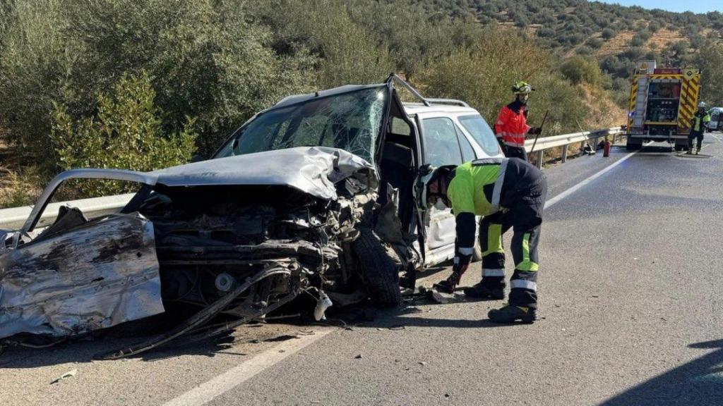 Una imagen del accidente.
