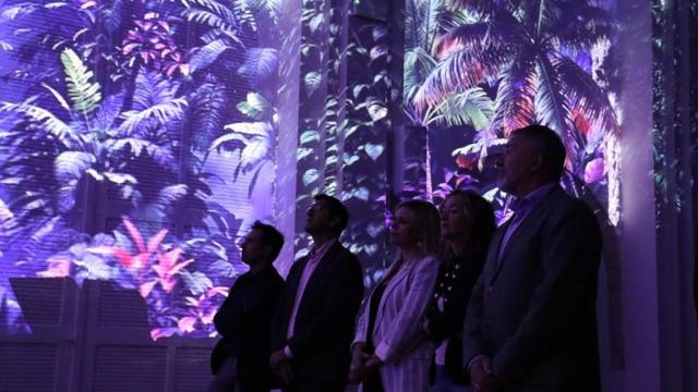 Presentación del nuevo espectáculo 'Luz Cuenca' en la Iglesia de San Agustín