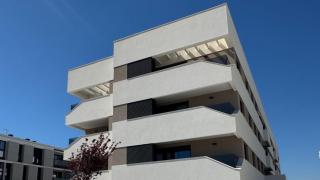 Detalle de la fachada del proyecto.