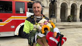 José Luis Costoya, bombero de A Coruña