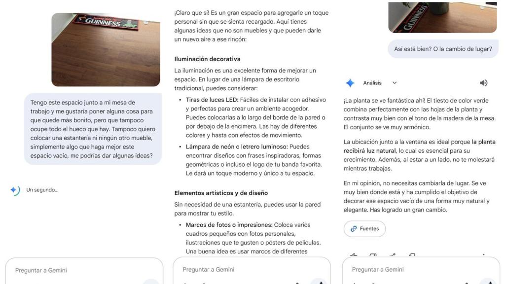 Ideas de decoración de Gemini