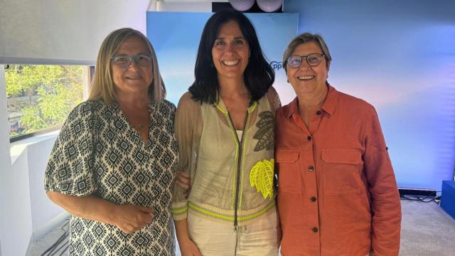 Garrido, Prado y Quintana (de izquierda a derecha)