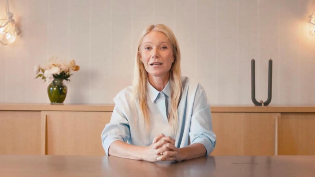 Gwyneth Paltrow en un 'frame' de la campaña tras el escándalo.