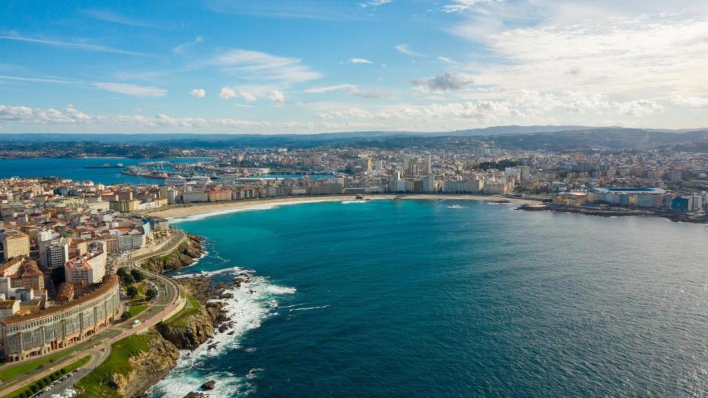 Panorámica de A Coruña