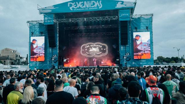 Actuación de The Rapants en Revenidas 2025