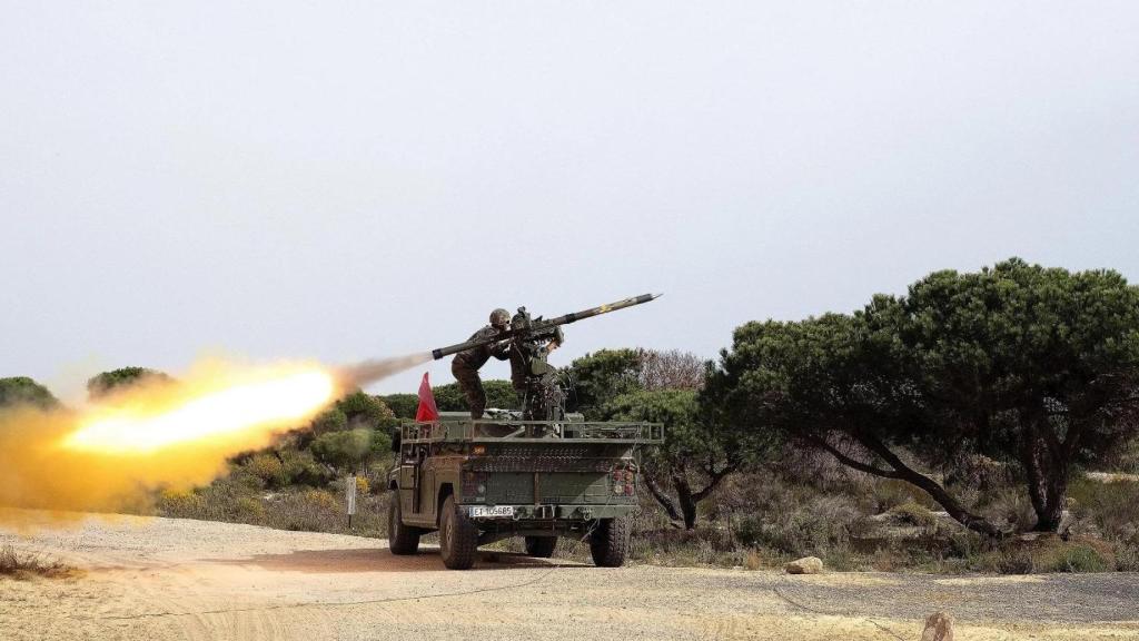 Lanzamiento de interceptor Mistral