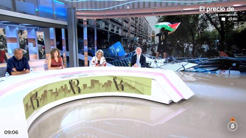 El plató de 'El programa de Ana Rosa'.