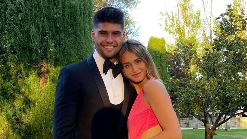 Javier Tudela y Marina Romero en una imagen de sus redes sociales.