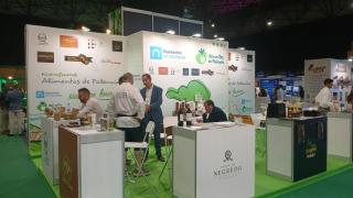 Imagen del stand de la Diputación de Palencia en la feria de Sevilla