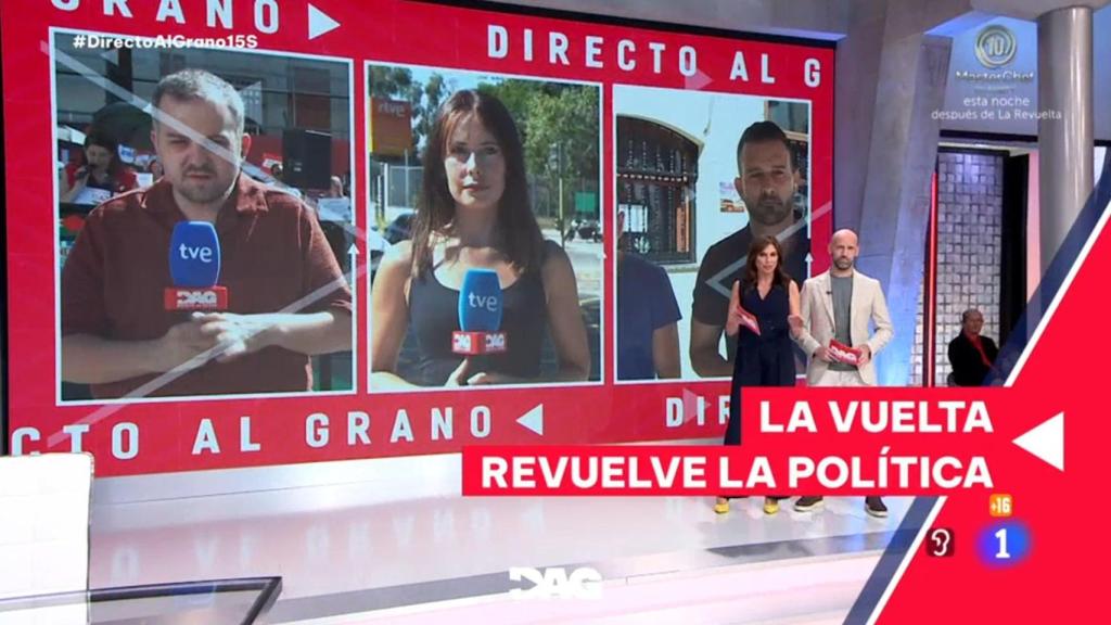 Marta Flich y Gonzalo Miró en 'Directo al grano'.