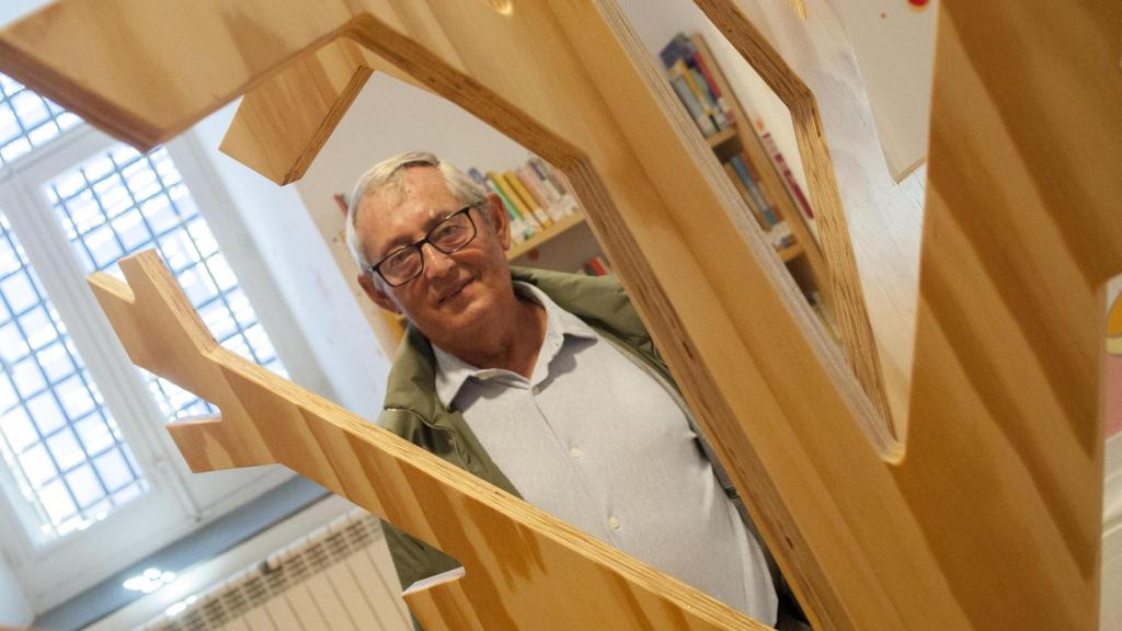Miguel Delibes después de su charla en el HAY festival. Foto: Jorge Segovia