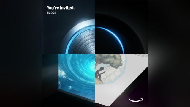 Imagen promocional del evento anual de Amazon.