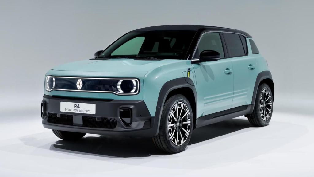 Vista frontal del Renault 4