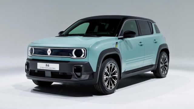 Vista frontal del Renault 4