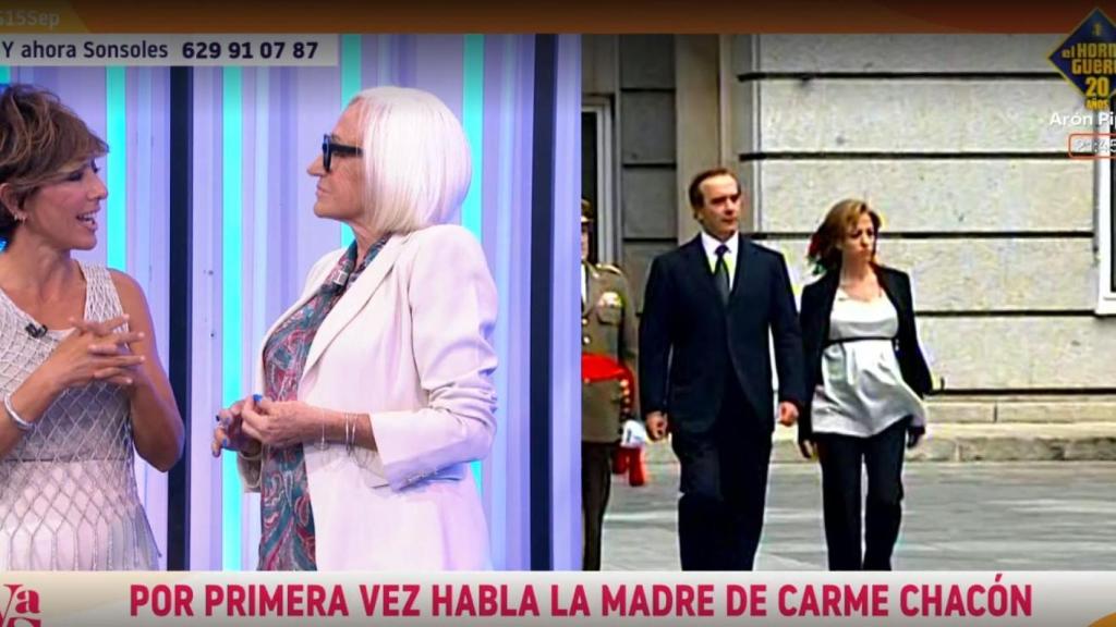 Esther Piqueras en el programa de Sonsoles Ónega.