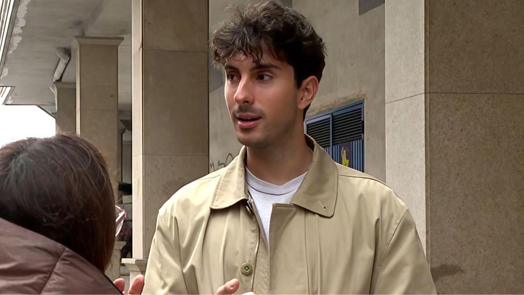 Iván Durán, joven gallego de 23 años