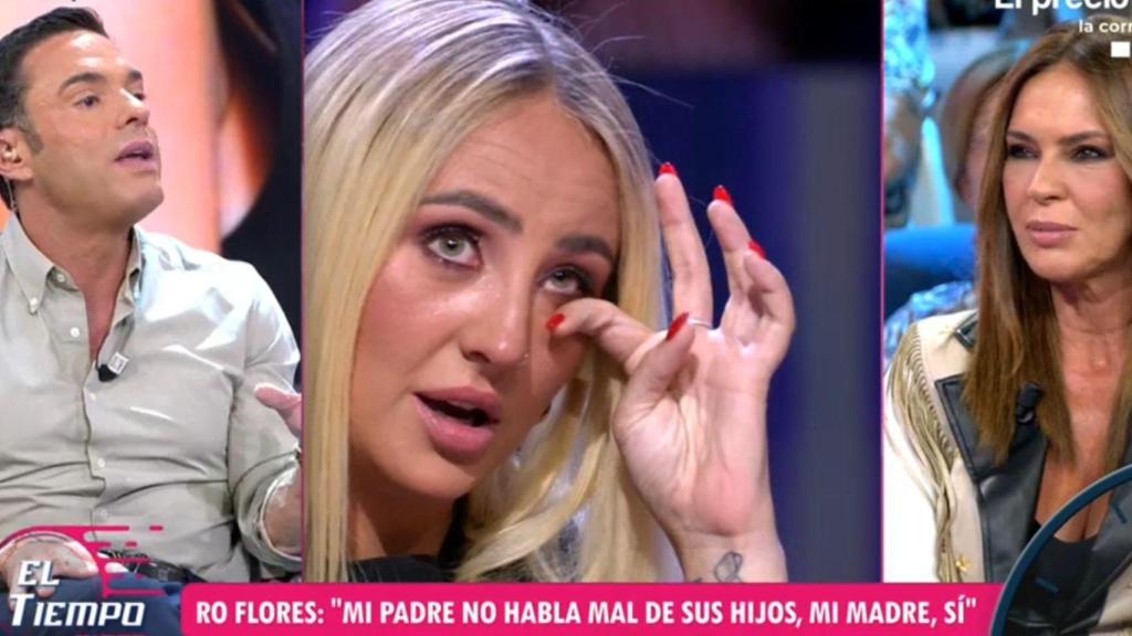 Colaboradores en plató.