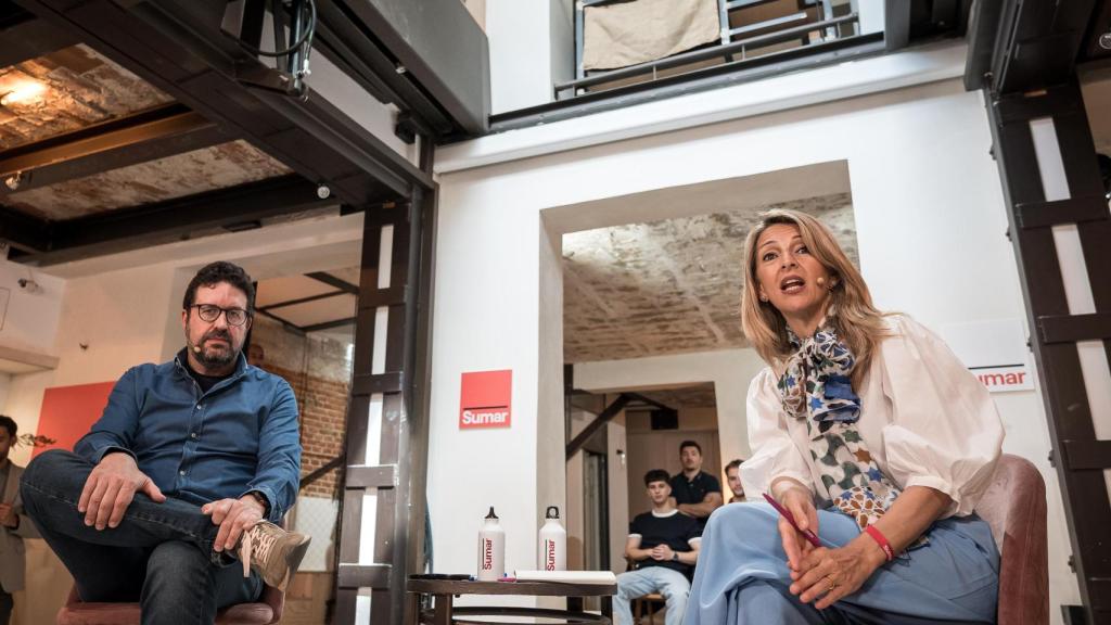 Joaquín Pérez Rey, secretario de Estado de Trabajo, y Yolanda Díaz, vicepresidenta segunda y ministra de Trabajo.