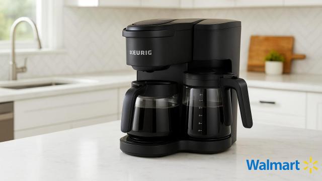 La moderna cafetera de lujo que prepara cafés fríos y calientes que Walmart vende en Estados Unidos a 129 dólares