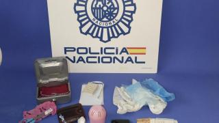 Artículos incautados por la Policía Nacional