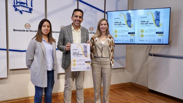 Presentación del primer festival de Música Clásica de la Milla de Oro del Vino, de la Diputación de Valladolid