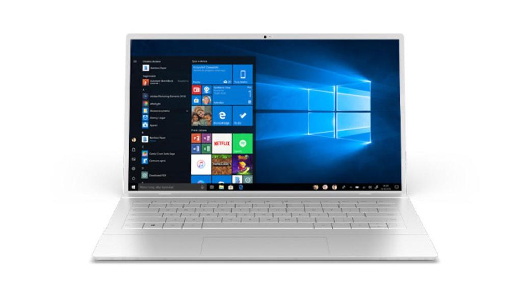 Ordenador portátil con Windows 10