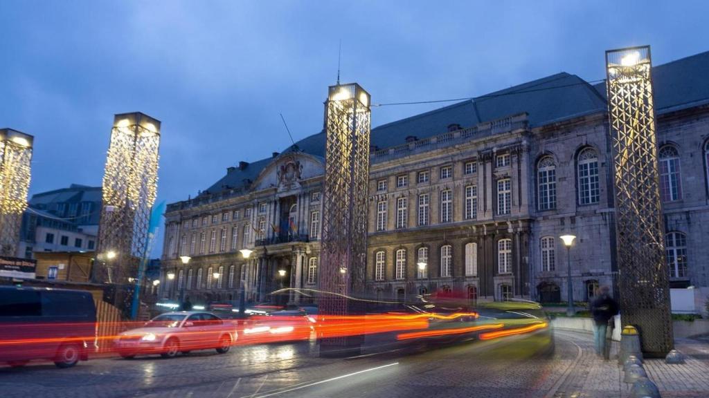 La Plaza de Saint Lambert de Lieja, en Bélgica.