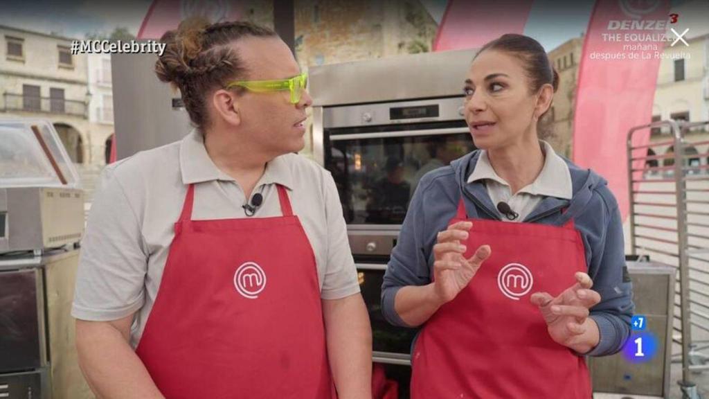 Torito y Mariló Montero en 'MasterChef Celebrity'.