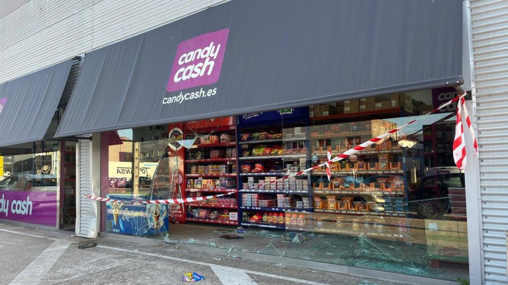 Robo en la tienda Candy Cash, en A Coruña