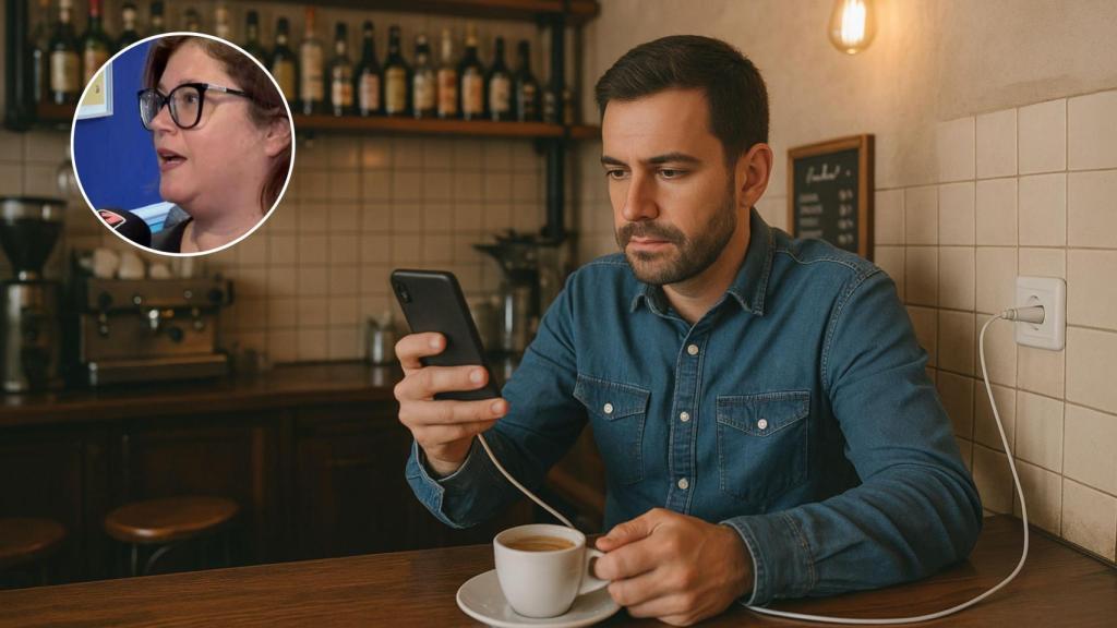 Cristina, hostelera zaragoza, sobre la polémica de cobrar por cargar el móvil