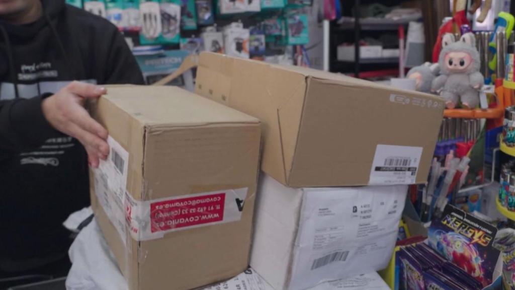 Los paquetes no paran de llegar.