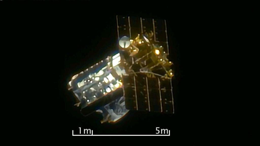 Foto del satélite de Maxar publicada por China