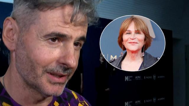 Luis Miguel Seguí hablando de Antonia San Juan en su último evento, este pasado lunes.