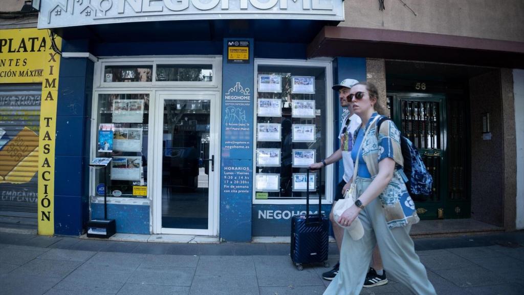 Escaparate de una inmobiliaria. Eduardo Parra / Europa Press