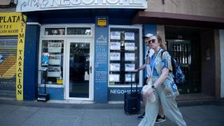 Escaparate de una inmobiliaria. Eduardo Parra / Europa Press