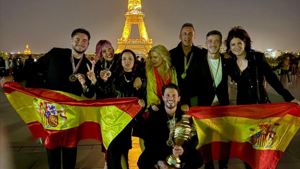 Españoles participantes en el mundial